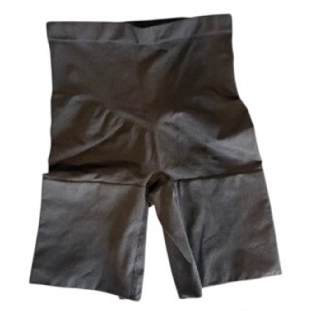 Spanx Higher Power Mid-Thigh Shaper High‎ Waisted black Size XL